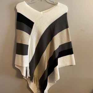 #poncho sweater